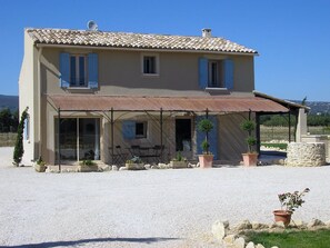 Exterior - MAS MAURICE MAS DANSAVAN in LUBERON Swimming pool air conditioning green space wifi (Oppède)