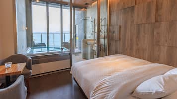 Luxury-Doppelzimmer | 1 Schlafzimmer, Allergikerbettwaren, Daunenbettdecken, Zimmersafe