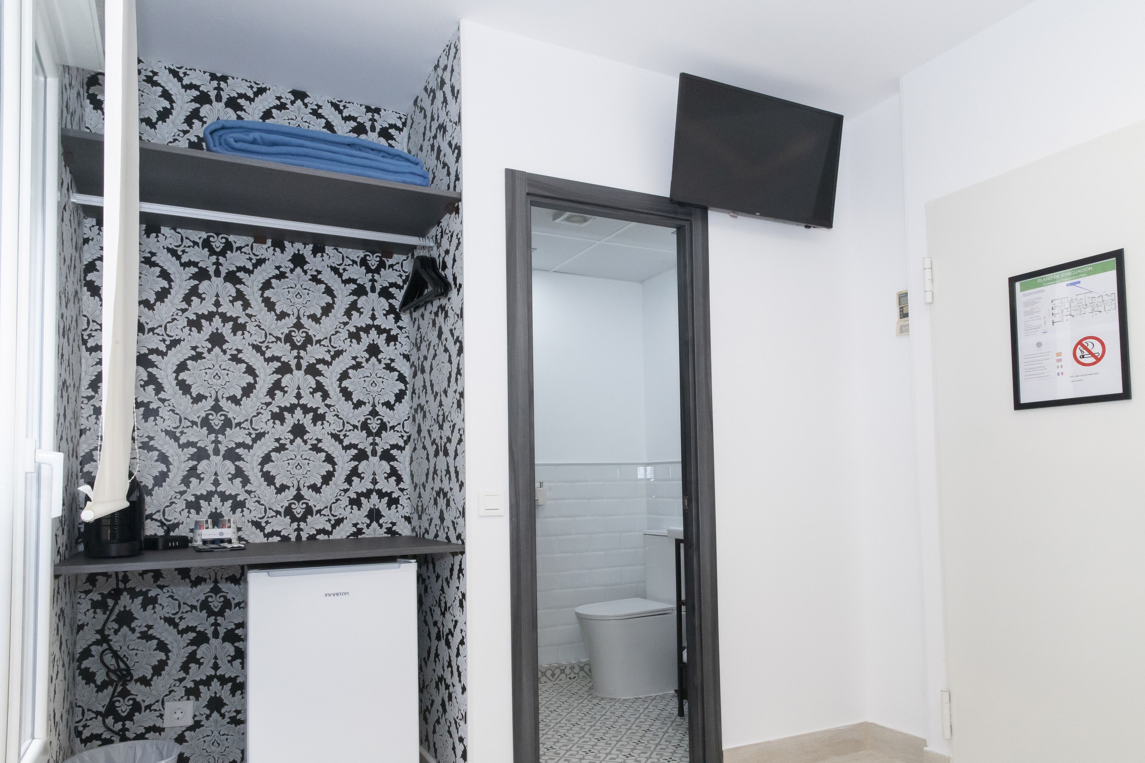 Comfort Double Room | Premium bedding, memory foam beds, blackout drapes, soundproofing