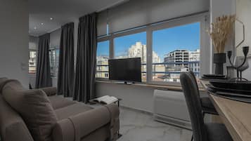Business Double Room (Tempo) | Bộ đồ giường kháng dị ứng, màn/rèm cản sáng, bàn ủi/dụng cụ ủi quần áo