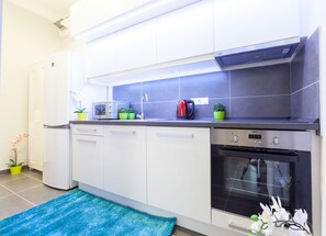 Private kitchen - Real Apartments Wesselényi II. (Budapest)