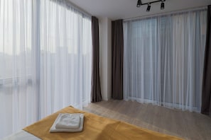 アパートメント | 2 室のベッドルーム、WiFi (無料)、ベッドシーツ