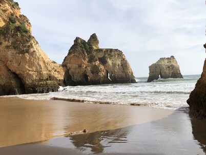 Single Storey house with beautiful garden and large terraces.