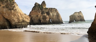 Single Storey house with beautiful garden and large terraces.