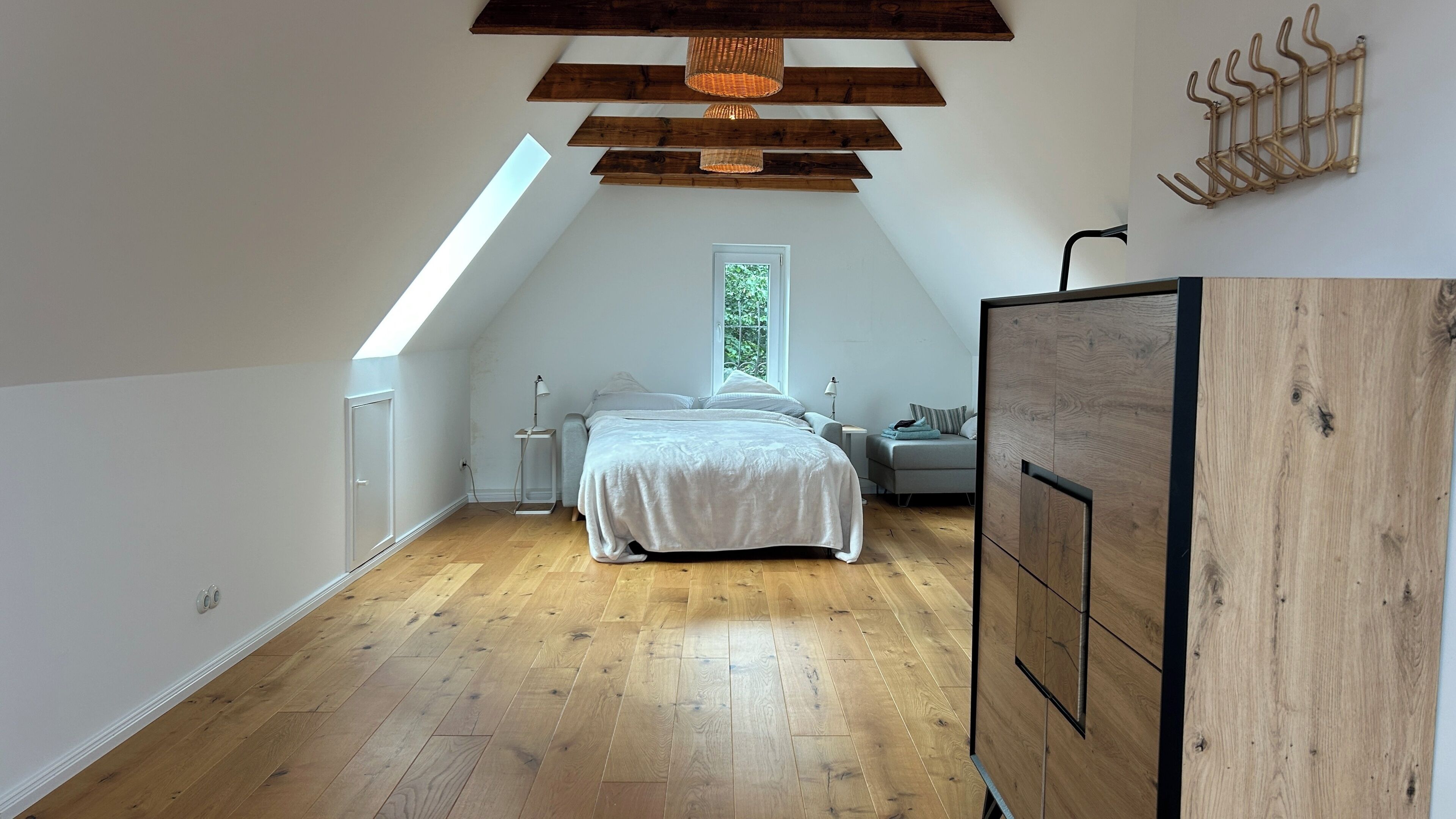 3 Schlafzimmer, schallisolierte Zimmer, Bügeleisen/Bügelbrett