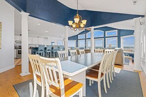 Dining - Sandbox 8 Bedroom Home in Kitty Hawk Shores (Kill Devil Hills)