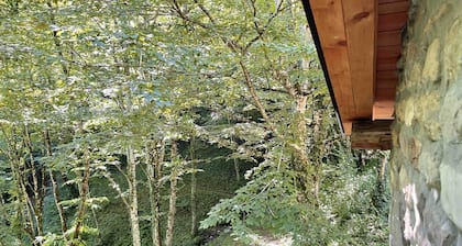 Caravan "Le Sorgenti - Bungalow In Sasso" with Mountain View & Private Garden