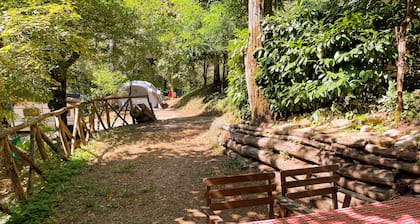 Caravan "Le Sorgenti - Chalet 57" with Mountain View & Private Garden