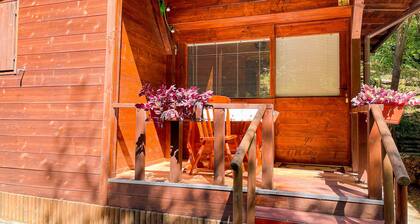 Caravan "Le Sorgenti - Chalet 12" with Mountain View & Private Garden