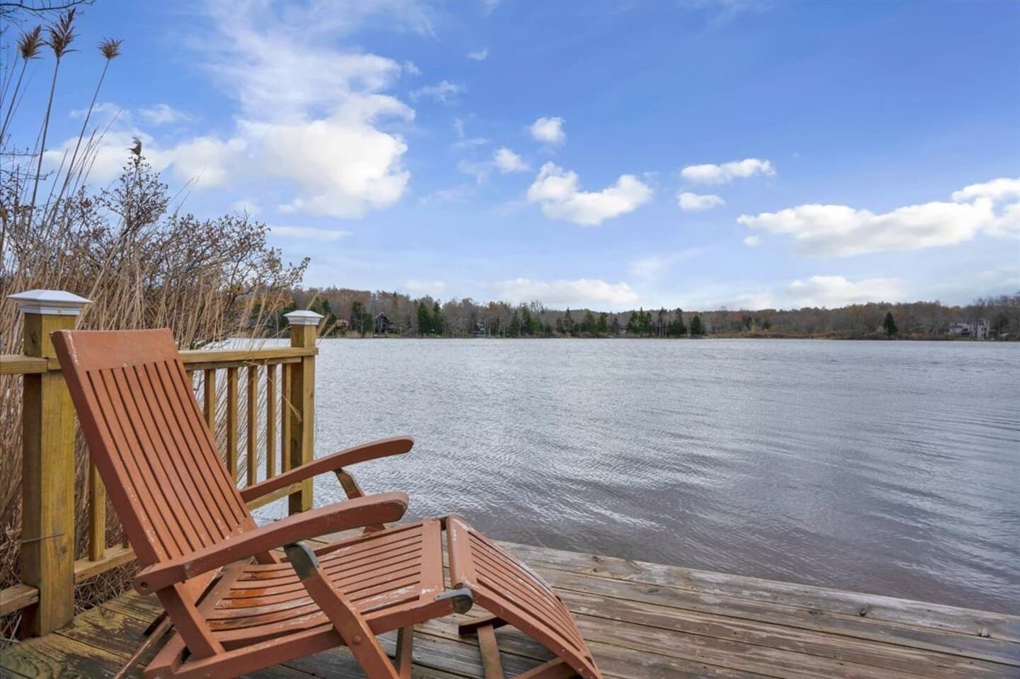 Lakeside Poconos w/Hot Tub, Firepit, Private Beach