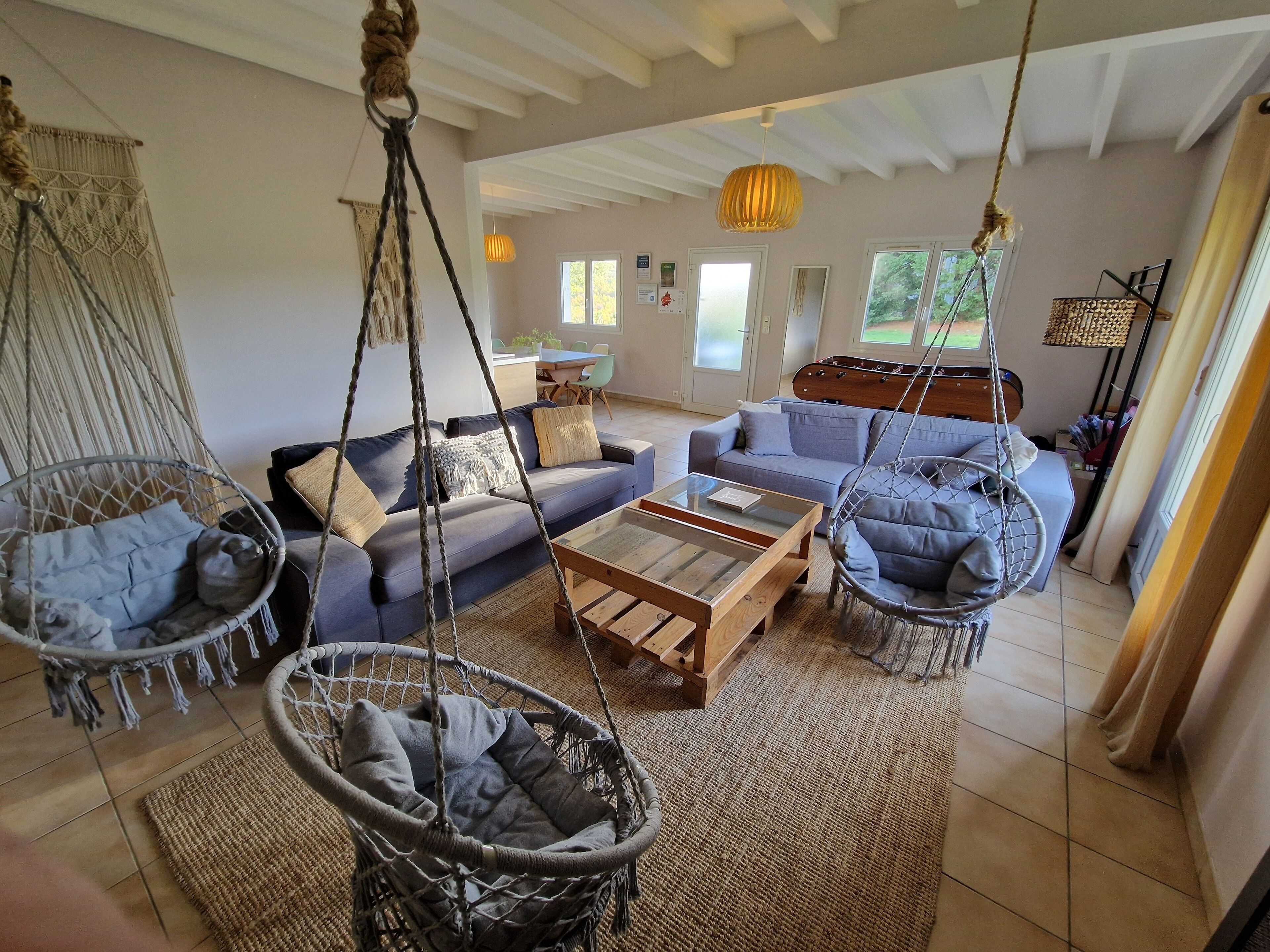 Smart-tv, tafelvoetbal en boeken