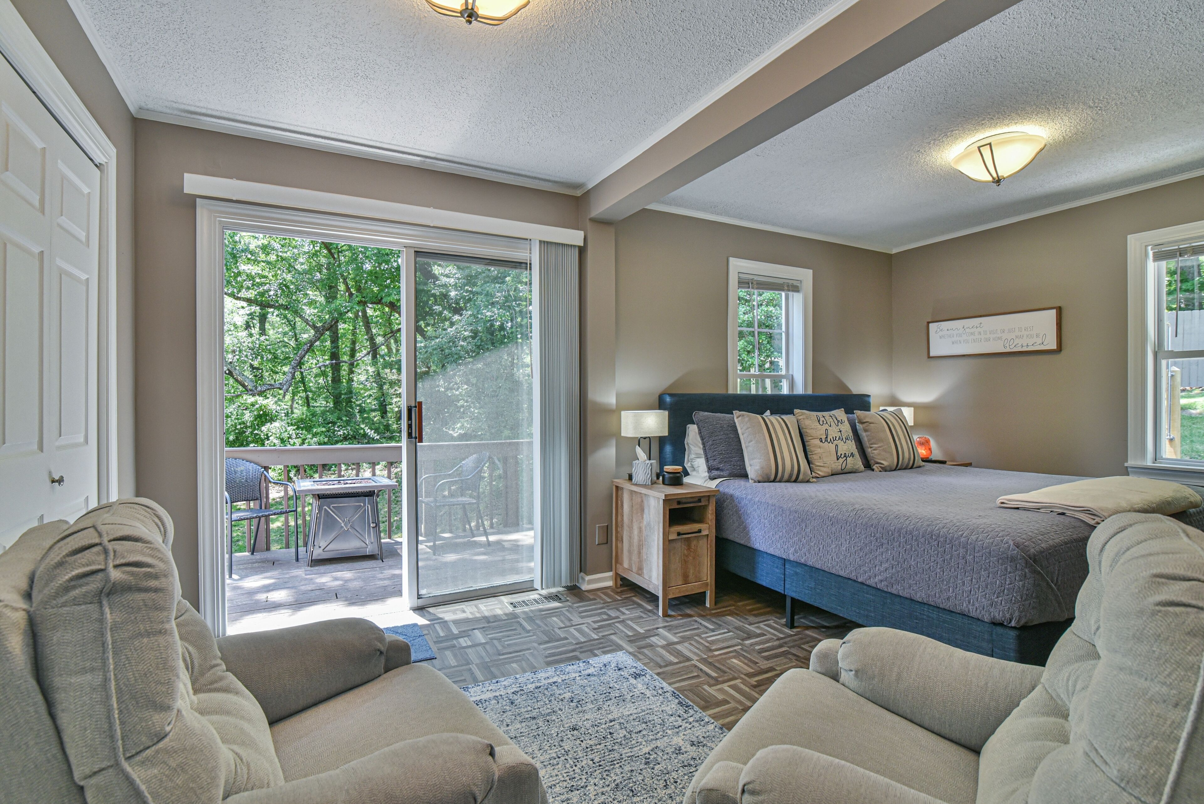 2 Schlafzimmer, Bügeleisen/Bügelbrett, kostenloses WLAN, Bettwäsche