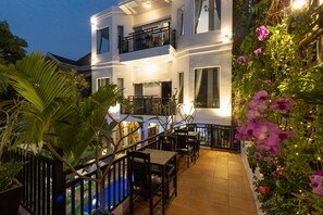 Deluxe Double Room, Pool View | View from room - The Five Senses Boutique Hotel (Siem Reap)