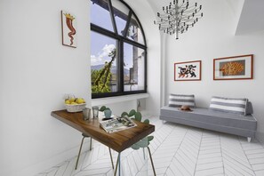 Apartment, 1 Schlafzimmer, Raucher, eigenes Bad | Wohnbereich