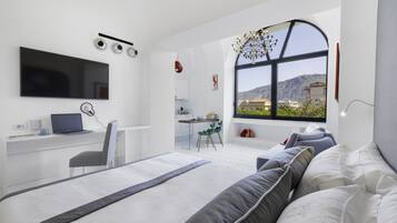 3 soveværelser, premium-sengetøj, senge med madrasser af memory foam