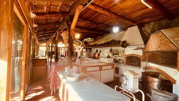 Udendørs spisemuligheder