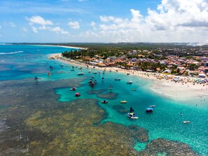 Beach nearby, white sand - Lindos Flats - Muro Alto Condomínio Club (Ipojuca)