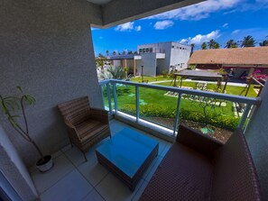 Family Apartment | View from room - Lindos Flats - Muro Alto Condomínio Club (Ipojuca)