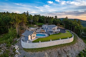 Exterior - AMAZING WINNIPESAUKEE VIEWS Heated Pool Hot Tub (Gilford)