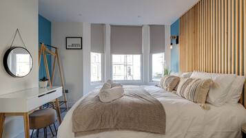 2 chambres, fer et planche à repasser, lit parapluie, Wi-Fi gratuit