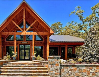 Pet-Friendly Playset Retreat for Families