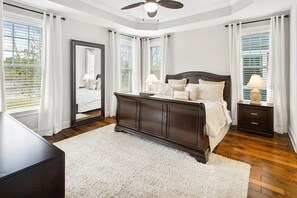 5 soverom, strykejern/-brett, reiseseng for barn og wi-fi