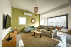 Leilighet | Oppholdsrom | Flatskjerm-TV