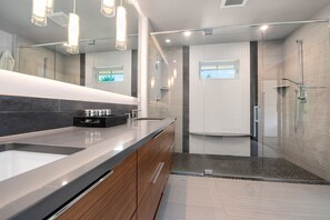 House, Multiple Beds, Hot Tub, Garden View (204 S. Grant Ave) | Bathroom | Designer toiletries, towels, toilet paper - Relaxing in Paradise W Private Roof Top Deck!! (Fort Collins)