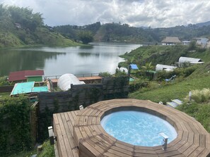 Deluxe Cabin | Private spa tub - Glamping La Cepa GUATAPÉ (El Peñol)