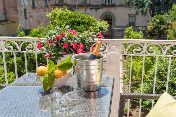 Appartement, 1 chambre, fumeur, salle de bains privée | Terrasse/Patio