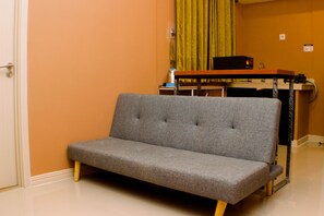 TV - Comfort And Cozy Designed 2Br At Meikarta Apartment (Cikarang)