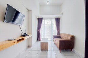 Apartment, 1 Schlafzimmer | Wohnzimmer | Fernseher