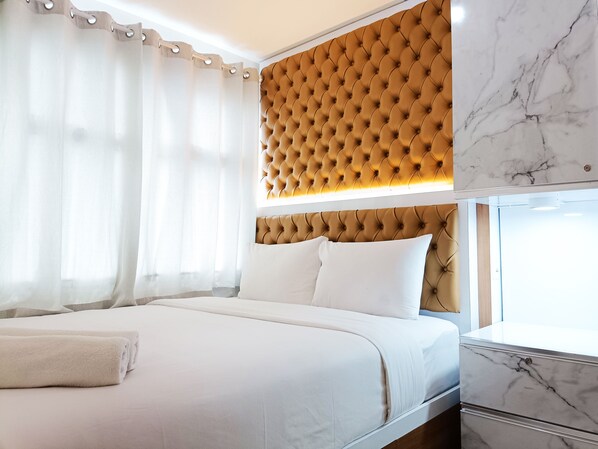 2 bedrooms, free WiFi - Comfort 2Br At 28Th Floor Vida View Makassar Apartment (Makassar)