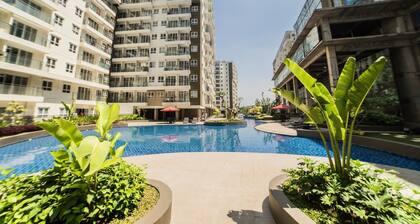 Comfort Designed 1BR Apartment at Gateway Pasteur