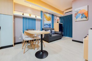 Living room - Scenic And Comfortable 2Br Apartment M-Town Residence (Gading Serpong)