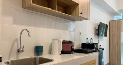 Studio With Minimalist Design Tokyo Riverside Pik 2 Apartment