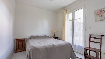 3 slaapkamers, een strijkplank/strijkijzer, gratis wifi