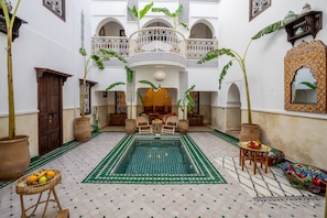 Terrace/patio - Riad Zahrat Al Sahara  (Marrakech)