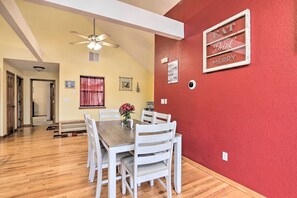 Dining - 'Lazy RS Lakehouse' w/ Hot Tub & Dock in Warsaw! (Warsaw)