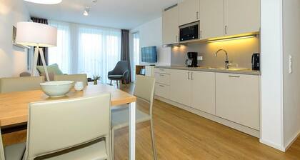 Apartment mit Terrasse, Strandkorb & Saunanutzung - Toll fĂŒr Familien mit Hund!