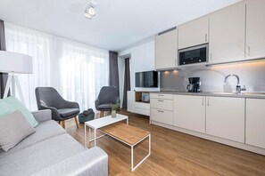 Tv och en stereo