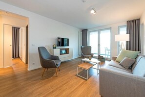 Tv och en stereo