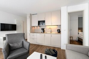 Tv och en stereo