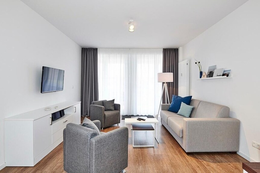 Strandnahes Familienapartment Mit Terrasse Inklusive Schwimmbad- & Saunanutzung - Bensersiel