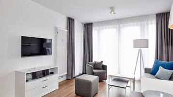 Tv och en stereo