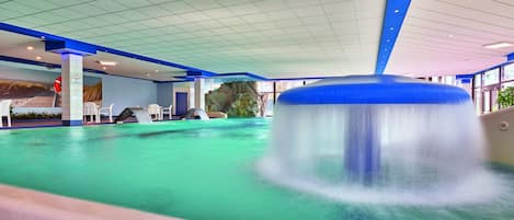 Piscine couverte, piscine chauffée