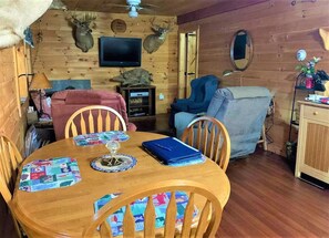 Dining - Middle Pond Cabin- Direct ATV & Snowmobile Access (Pittsburg)