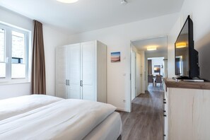 1 soverom, strykejern/-brett, wi-fi (inkludert) og sengetøy