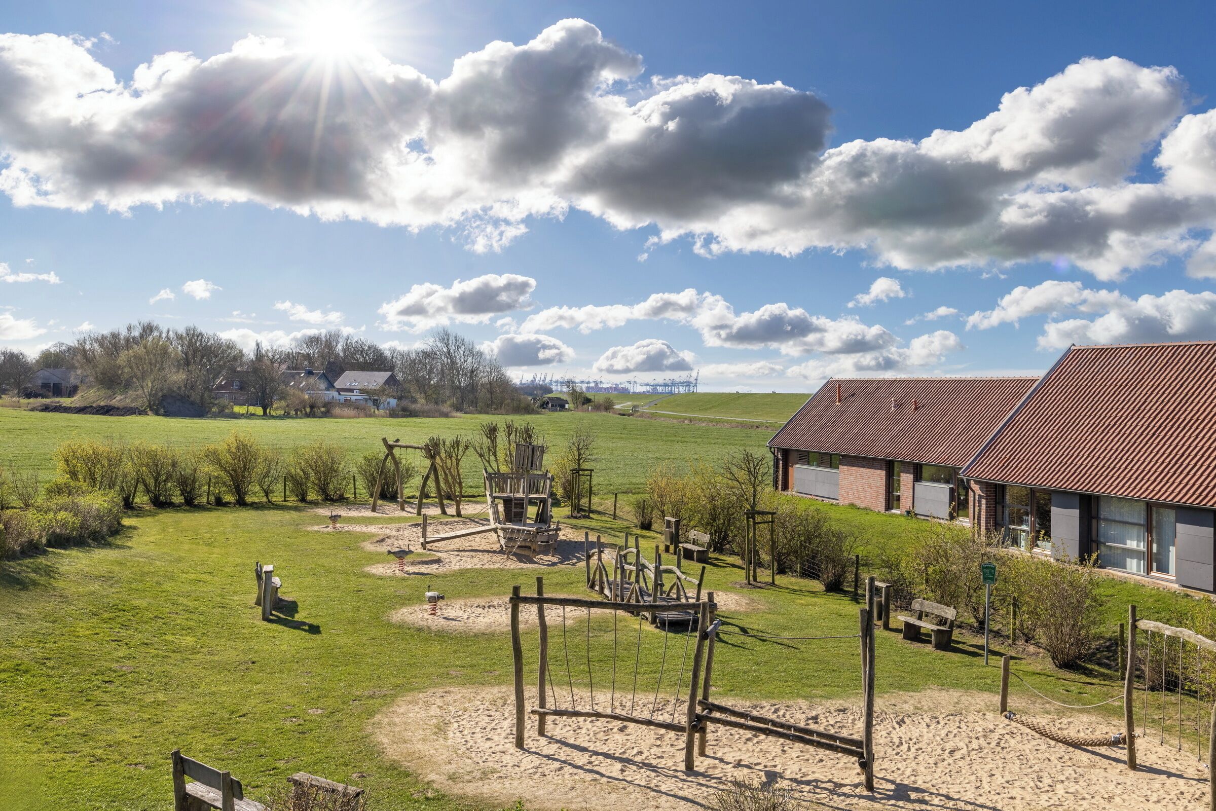 Terrein van de accommodatie