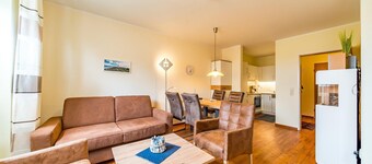 Hundefreundliche, Ruhige Ferienwohnung mit Balkon in Deichlage an der Nordsee